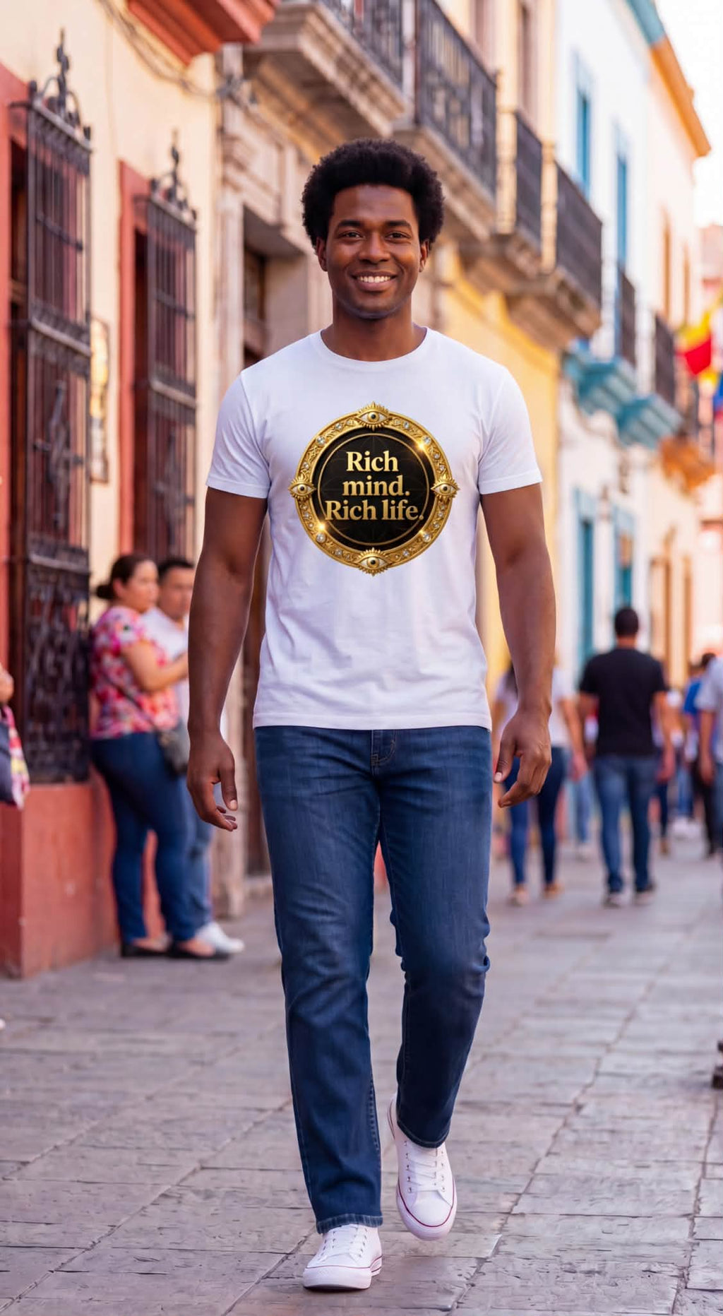 Short sleeve unisex luxury classic t-shirt