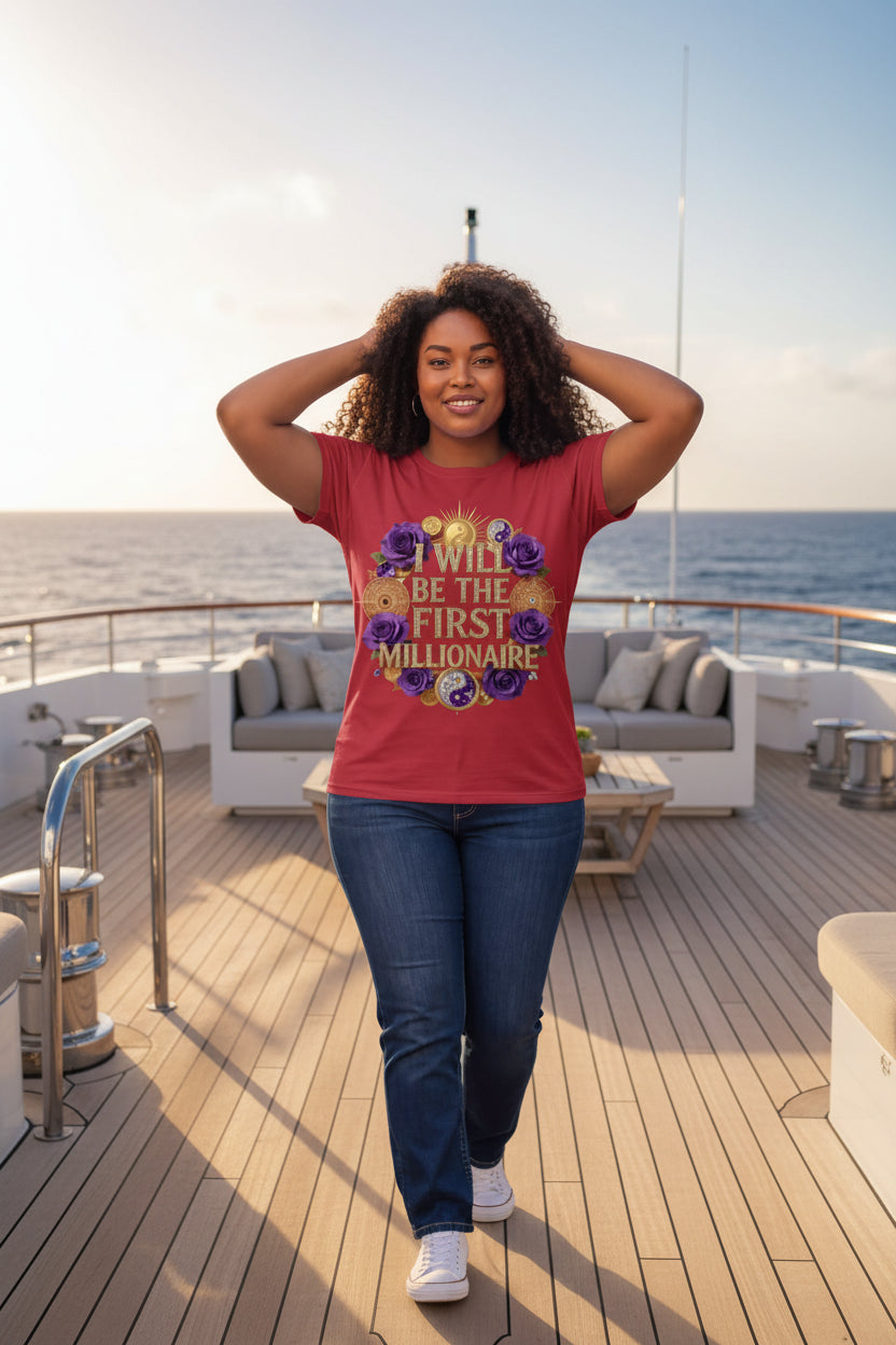Short sleeve unisex luxury classic t-shirt