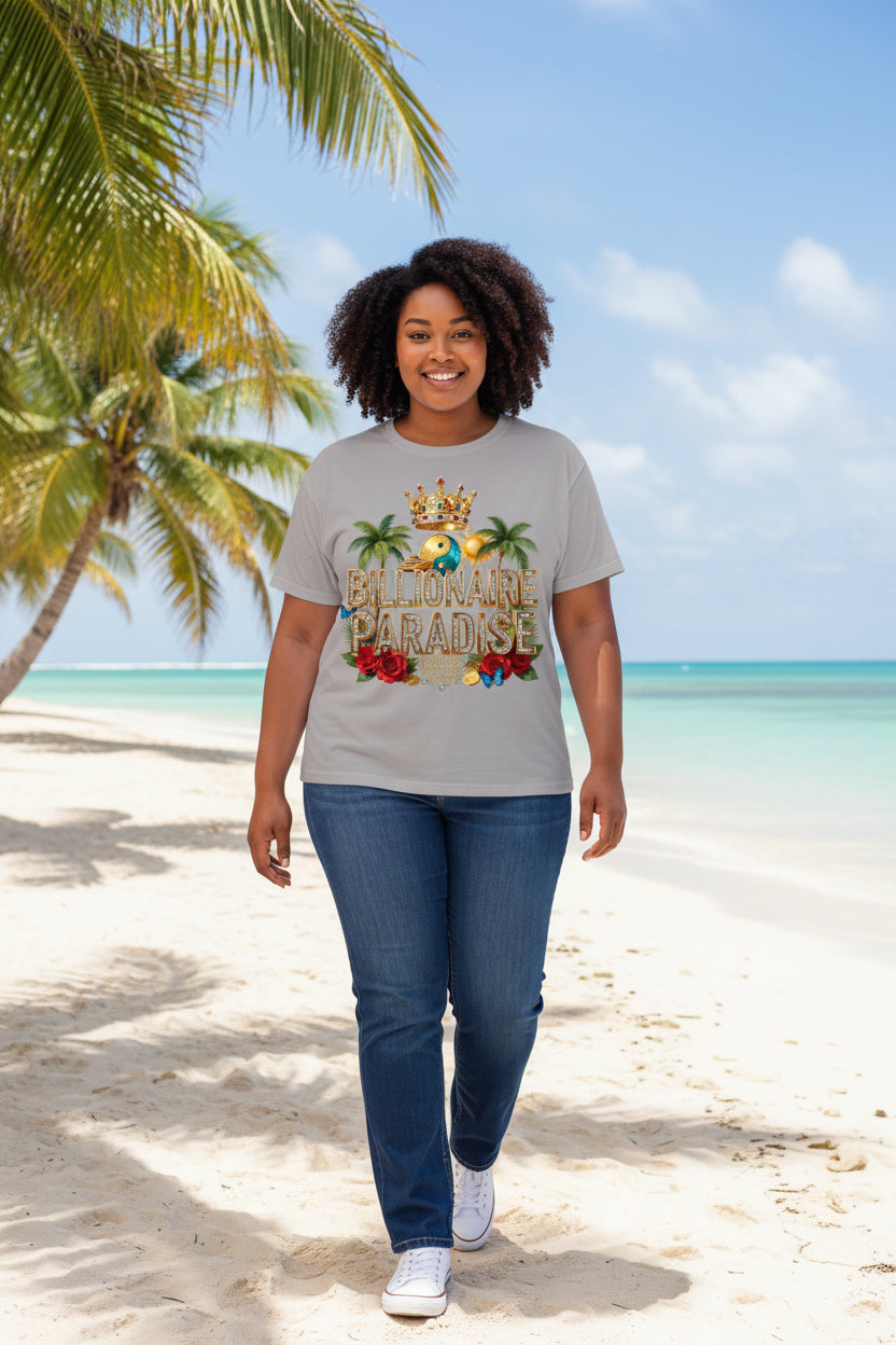 Short sleeve unisex luxury classic t-shirt
