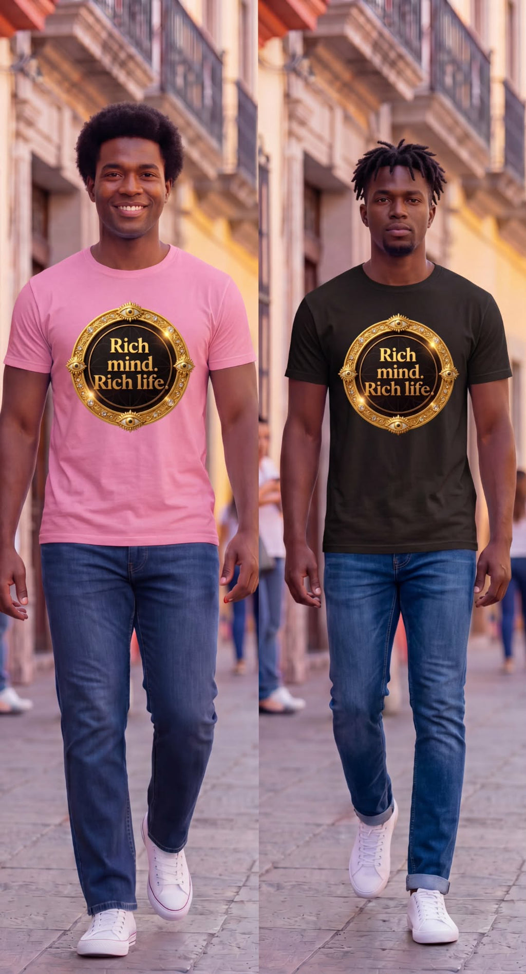 Short sleeve unisex luxury classic t-shirt
