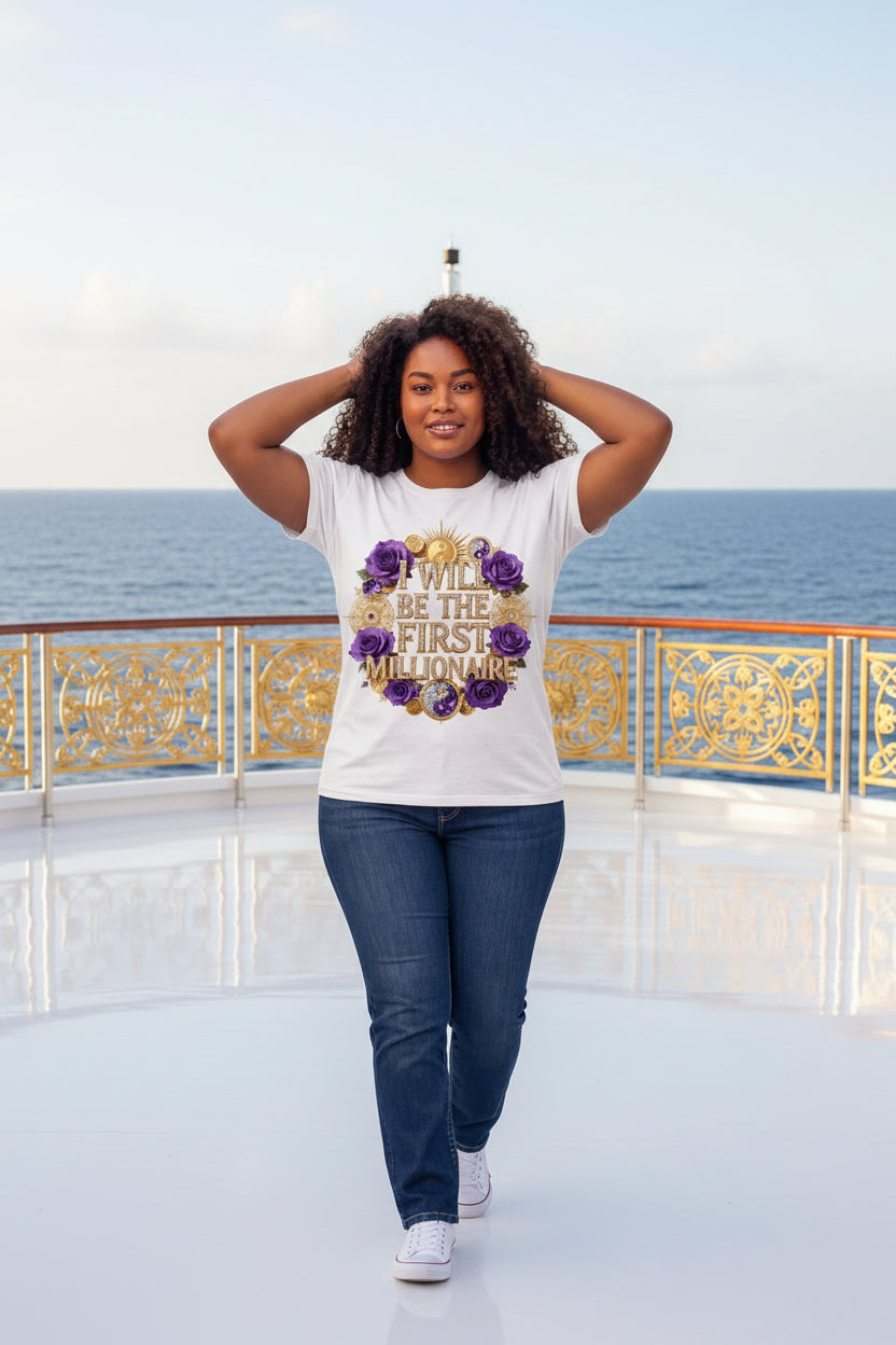 Short sleeve unisex luxury classic t-shirt