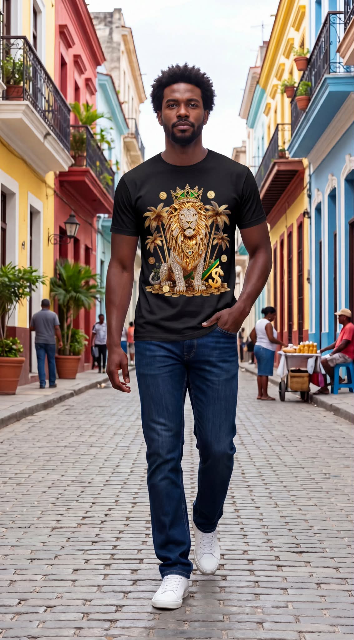 Short sleeve unisex luxury classic t-shirt