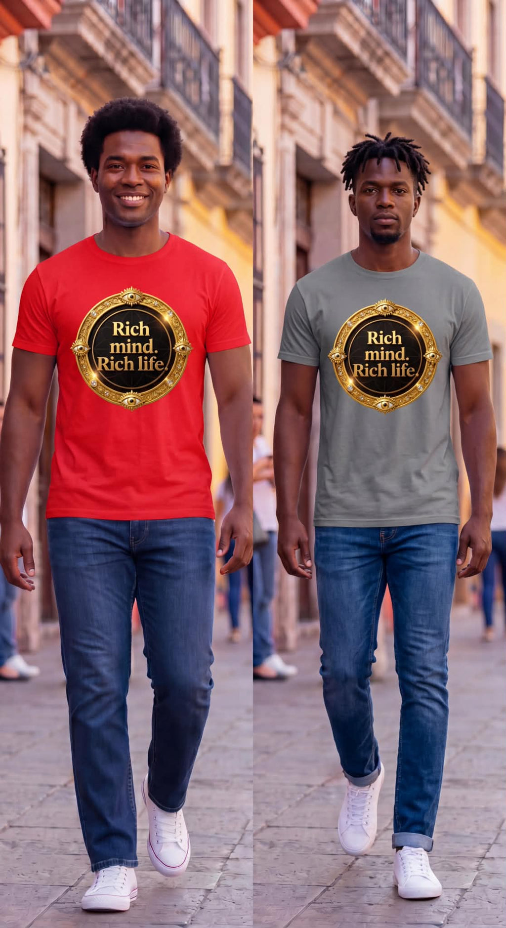 Short sleeve unisex luxury classic t-shirt