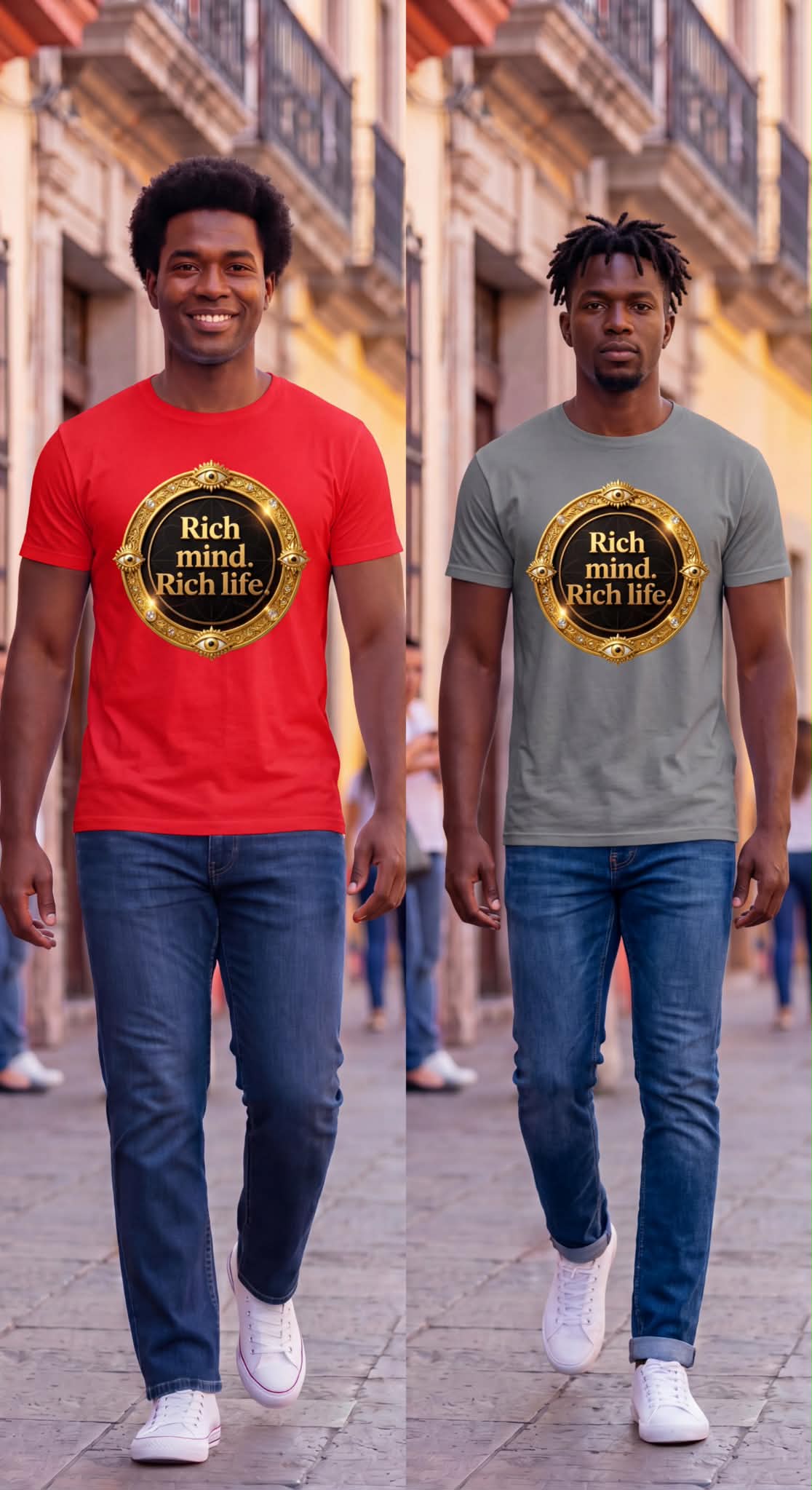 Short sleeve unisex luxury classic t-shirt