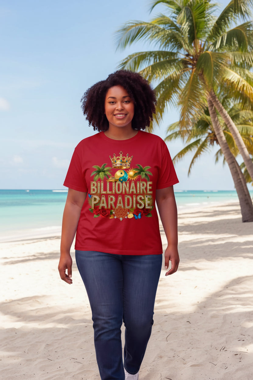 Short sleeve unisex luxury classic t-shirt