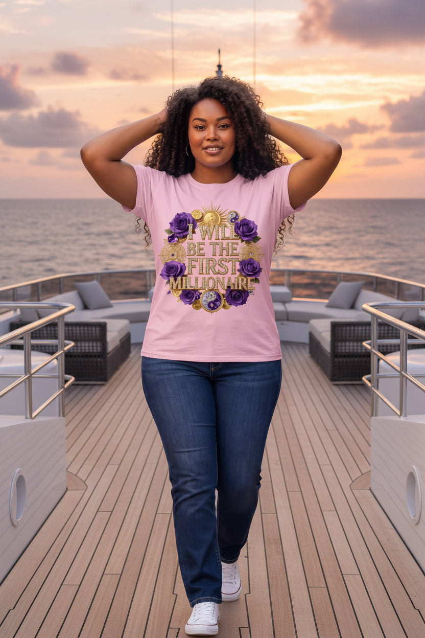 Short sleeve unisex luxury classic t-shirt