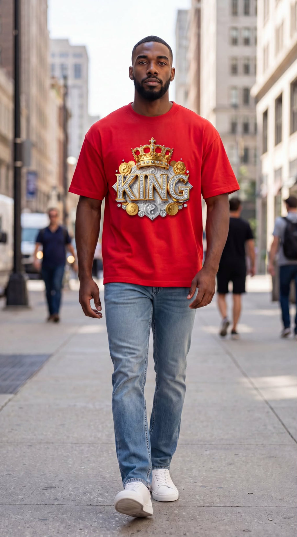 Short sleeve unisex luxury classic t-shirt