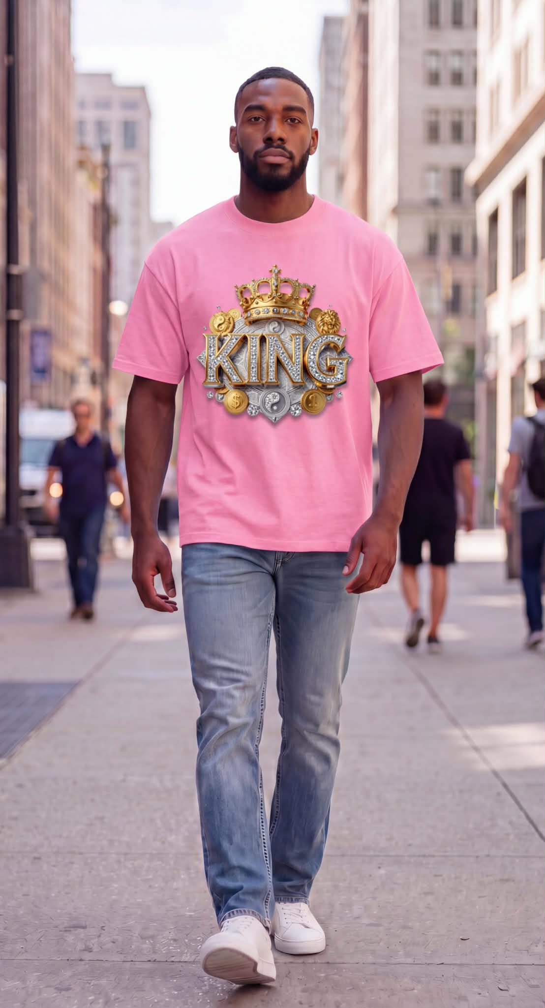 Short sleeve unisex luxury classic t-shirt